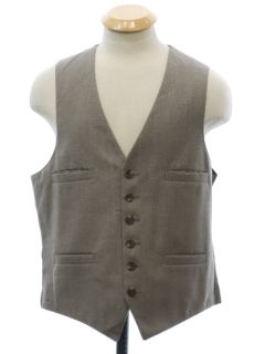 1980's Mens Suit Vest