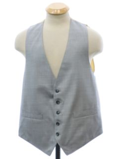 1970's Mens Suit Vest