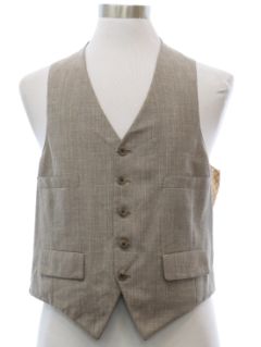 1960's Mens Suit Vest