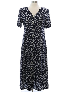 1990's Womens Rayon Dress