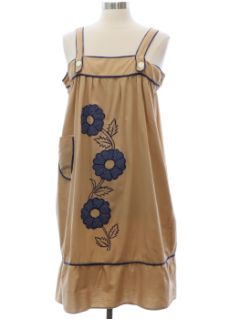 1970's Womens Hippie Dress