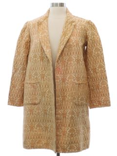 1960's Womens Mod Coat Jacket