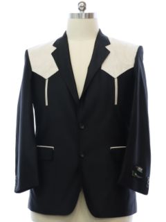 1990's Mens Encino Western Blazer Sport Coat Jacket