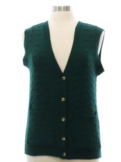 1980's Womens Sweater Vest