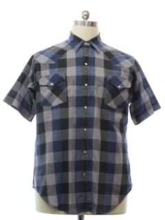 1990's Mens Western Shirt
