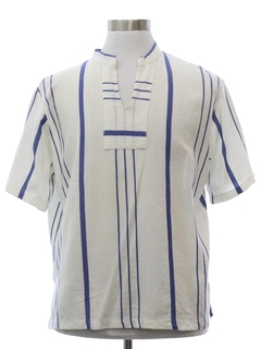 1990's Mens Greek Tunic Shirt