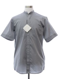 1980's Mens Clergy Shirt