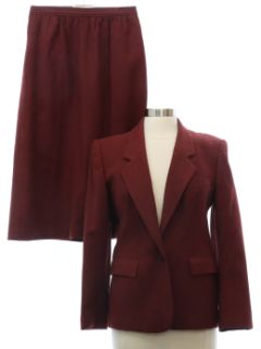 1970's Womens Wool Suit