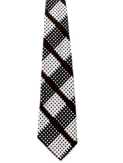 1970's Mens Wide Disco Necktie