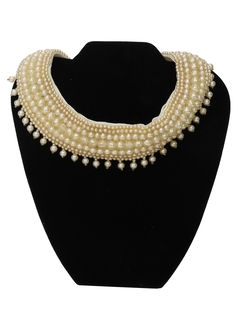 1940's Womens Pearl Bead Collar or Necklace