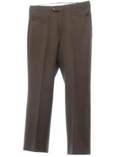 1970's Mens Mod Leisure Pants