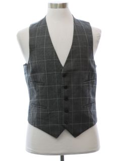 1980's Mens Suit Vest