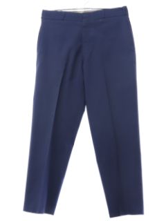 1960's Mens Mod Flat Front Slacks Pants