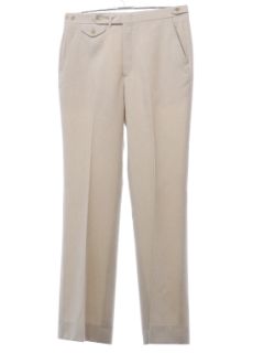 1970's Mens Flared Golf Style Disco Pants