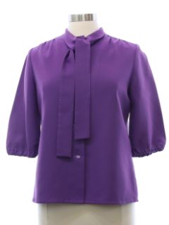 1970's Womens Secretary Shirt