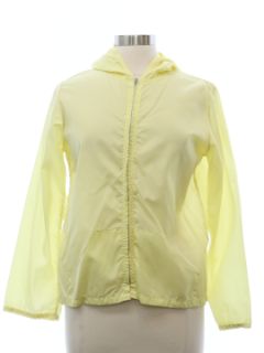 1960's Womens Lightweight Windbreaker Jacket