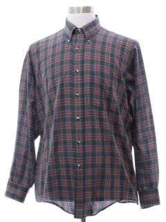 1980's Mens Preppy Shirt