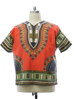 1970's Mens Dashiki Shirt