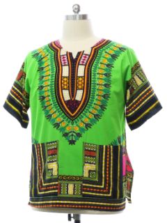 1970's Mens Dashiki Shirt