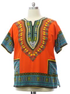1970's Mens Dashiki Shirt