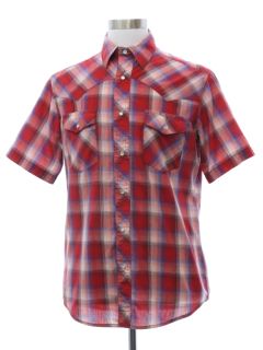 1990's Mens Wrangler Western Shirt