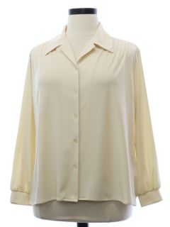 1980's Womens Secretary Shirt