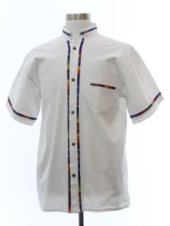 1970's Mens Guatemalan Style Shirt