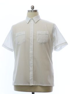 1980's Mens Sheer Sport Shirt