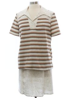 1970's Womens A-Line Knit Suit