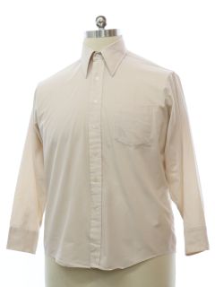 1980's Mens Oxford Style Shirt