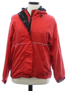 1990's Womens Pacific Trail Windbreaker Hoodie Jacket