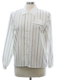 1980's Womens Secretary Shirt