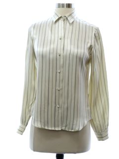 1980's Womens Secretary Shirt