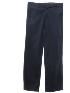 1980's Mens Dark Blue Work Pants