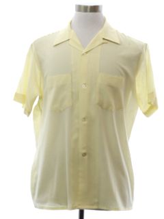 1960's Mens Mod Sport Shirt