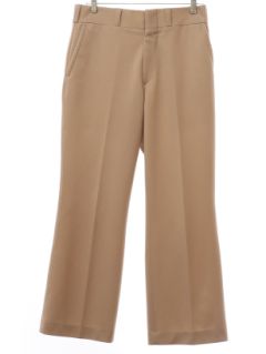 1970's Mens Flared Disco Style Slacks Pants