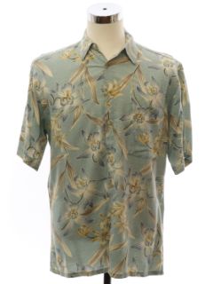 1990's Mens Rayon Hawaiian Shirt