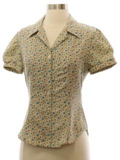 1960's Womens or Girls Shirt