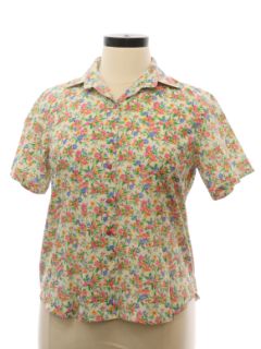 Womens Vintage Shirts. Authentic vintage Shirts at RustyZipper.Com ...