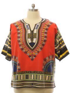1970's Mens Dashiki Shirt