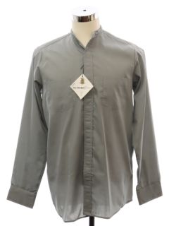 1980's Mens Clergy Shirt