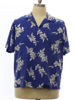 1980's Mens Totally 80s Cotton Hawaiian Shirt