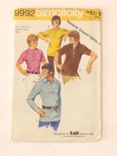 1970's Mens Pattern