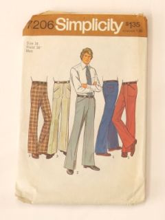 1970's Mens Pattern