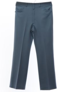 1970's Mens Mod Flared Slacks Pants