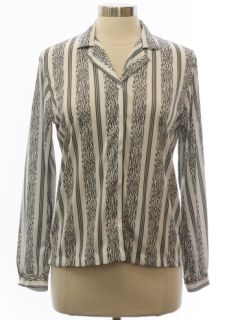 1980's Womens Secretary Shirt