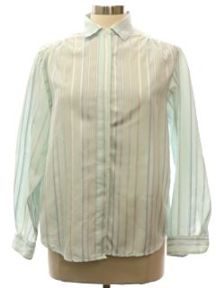 1980's Womens Secretary Shirt