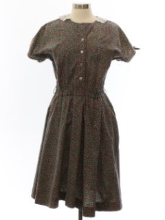 1950's Womens House Dress