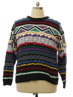 1980's Mens Coogi Inspired Cosby Style Sweater