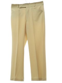1970's Mens Flared Mod Leisure Pants
